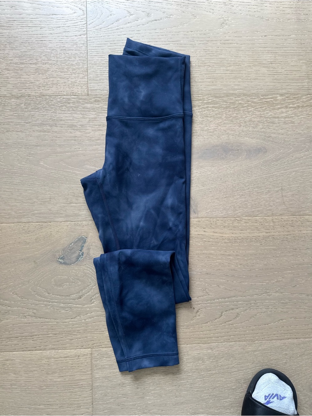 lululemon athletica Navy Tie-Dye Leggings